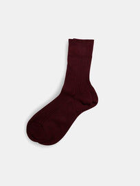 The Maria La Rosa Bio Cotton Ribbed Socks