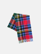 Joshua Ellis Plaid Scarf in Cashmere