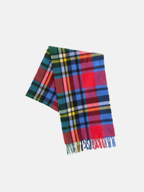 Joshua Ellis Plaid Scarf in Cashmere