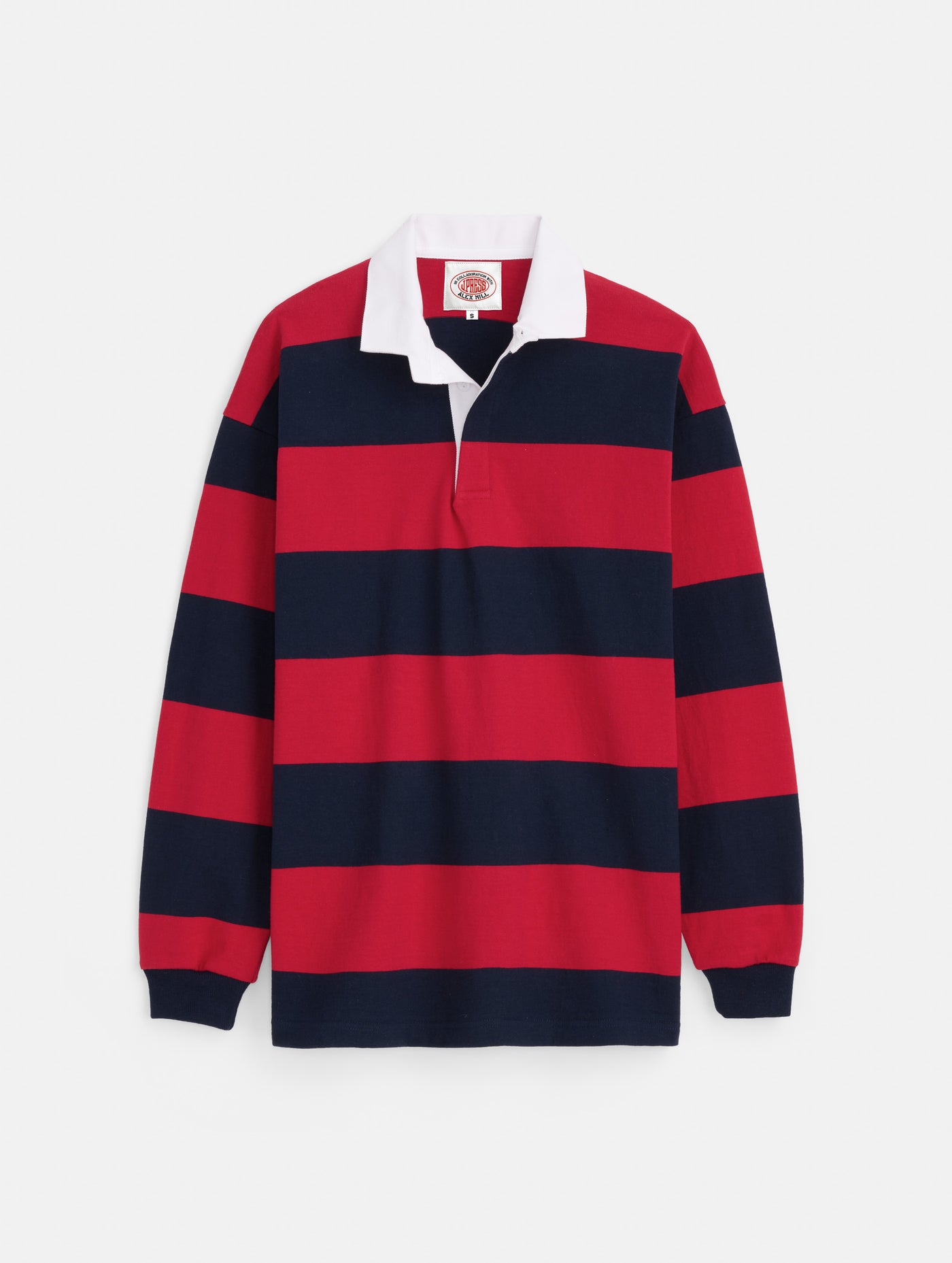 J.Press x Alex Mill Rugby Striped Shirt In Cotton