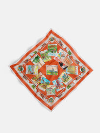 Travel Scarf In Cotton Voile