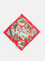 Travel Scarf In Cotton Voile
