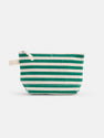 The Painted Perfect Striped Canvas Pouch
