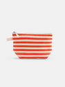 The Painted Perfect Striped Canvas Pouch