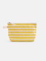 The Painted Perfect Striped Canvas Pouch