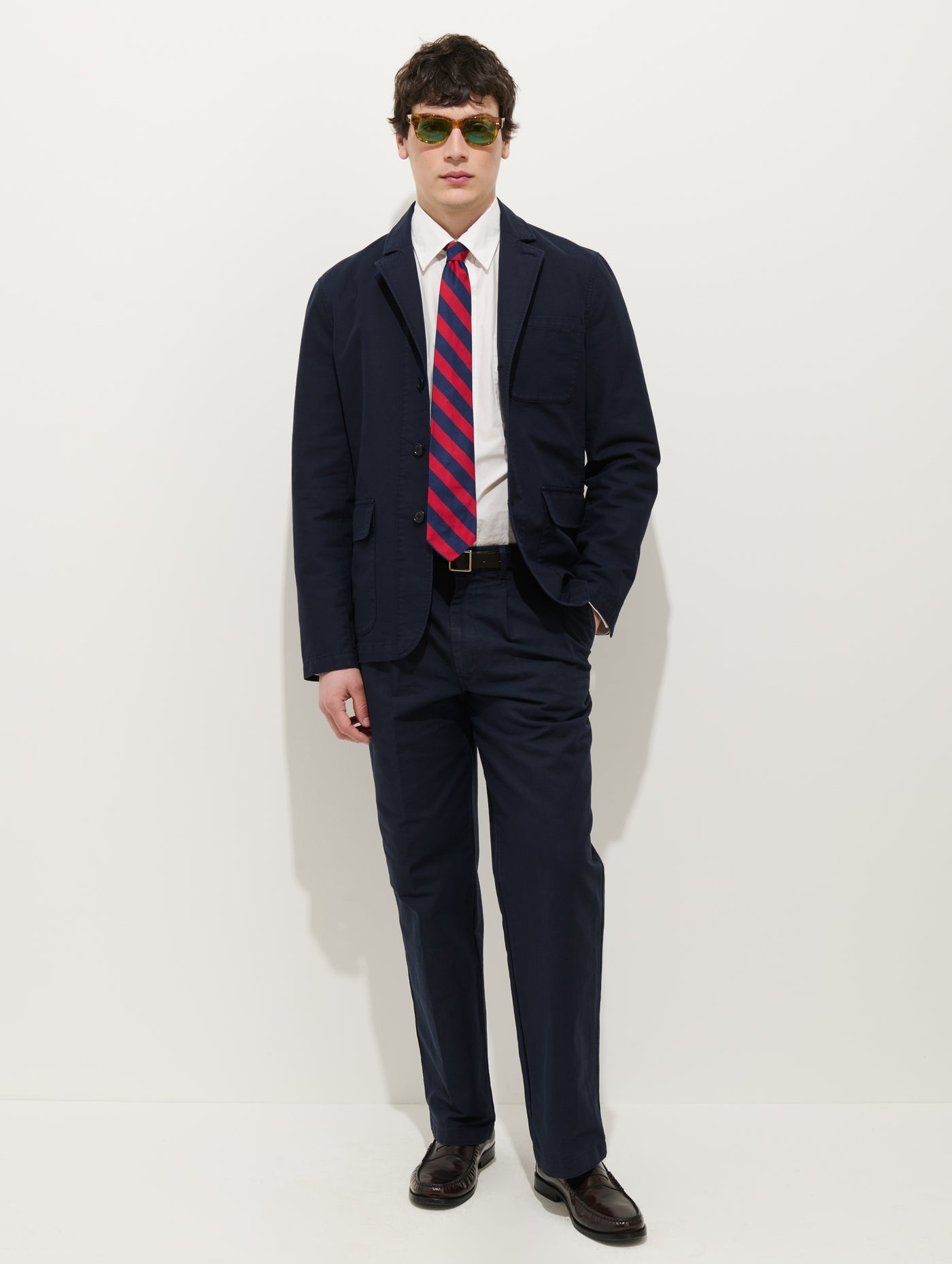 Mill Blazer In Vintage Twill