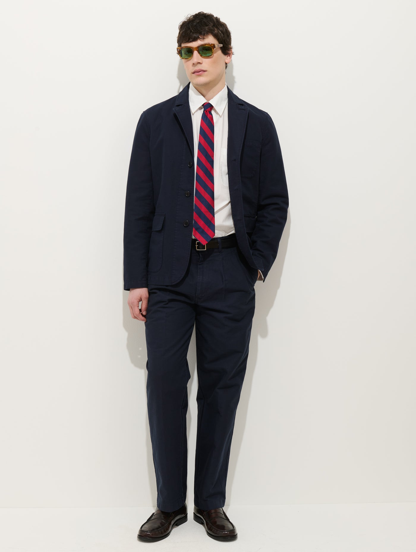 Mill Blazer In Vintage Twill