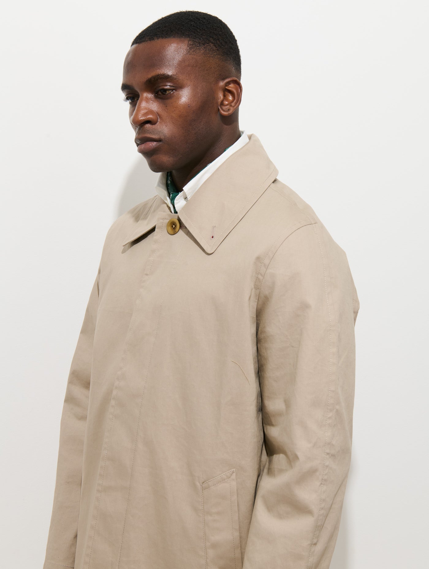 Highgate Trench In Double-Faced Cotton