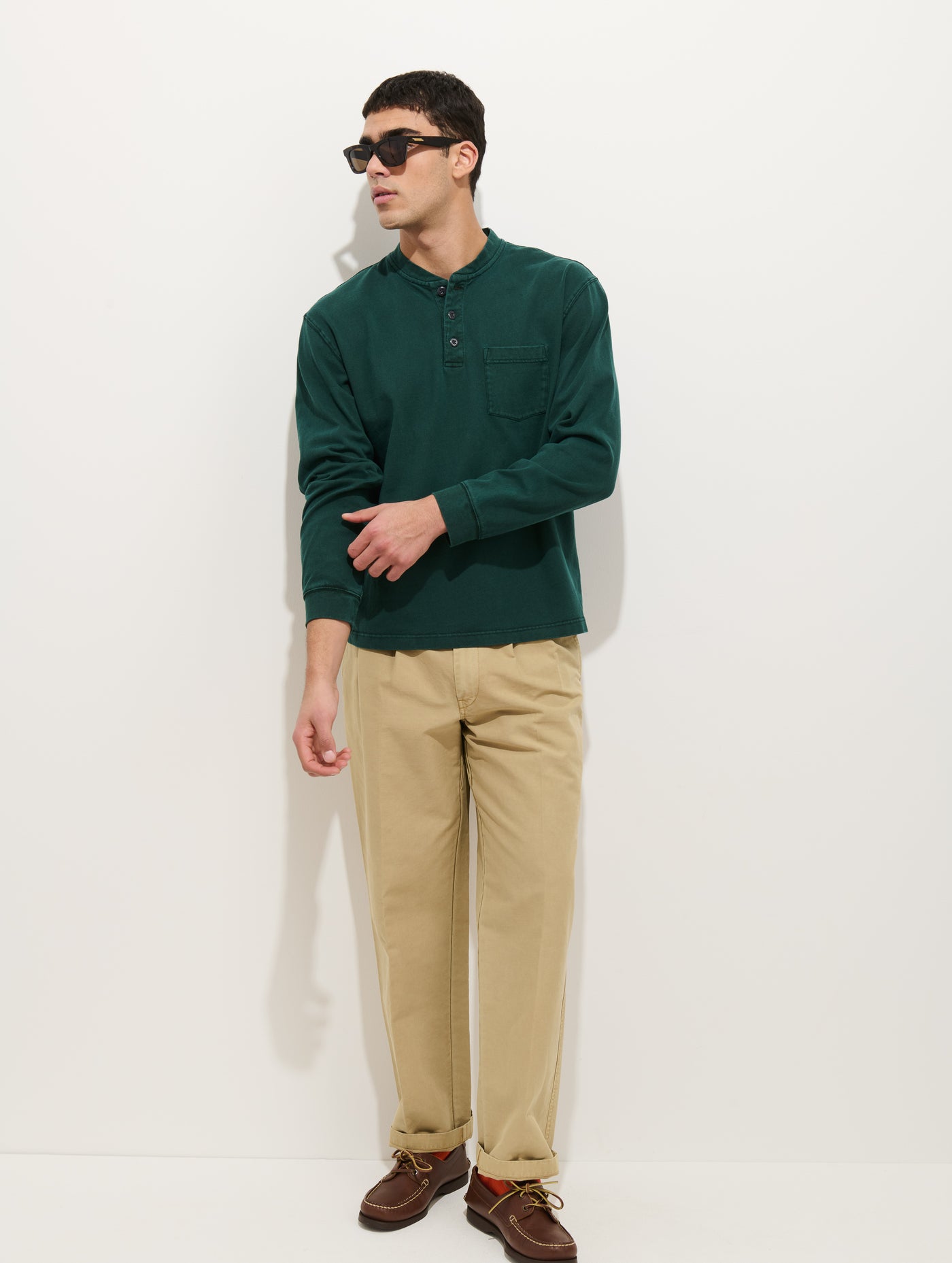 Alan Henley In Heavyweight Cotton