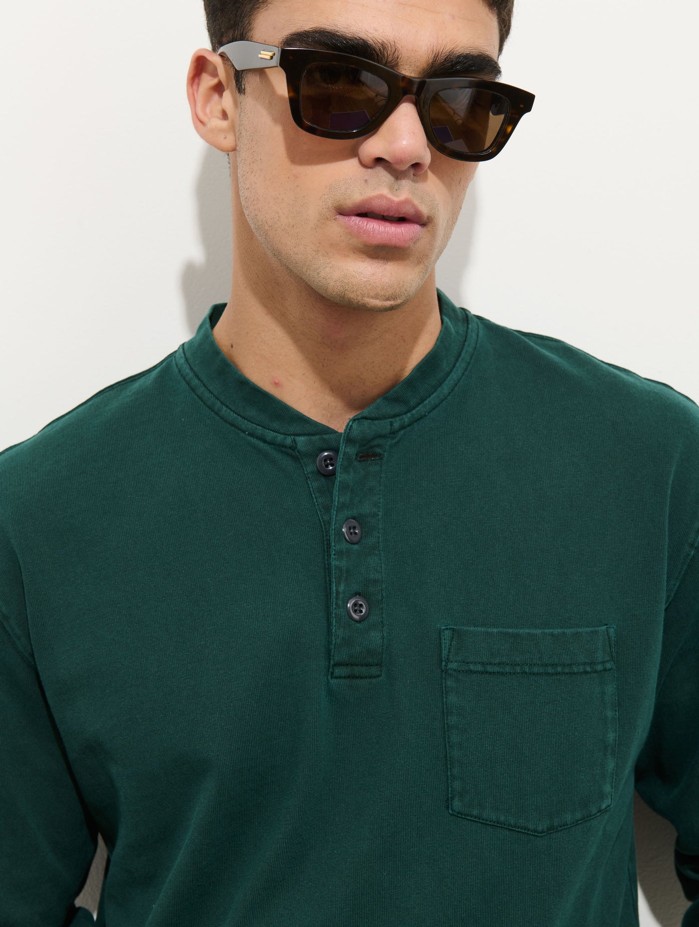 Alan Henley In Heavyweight Cotton