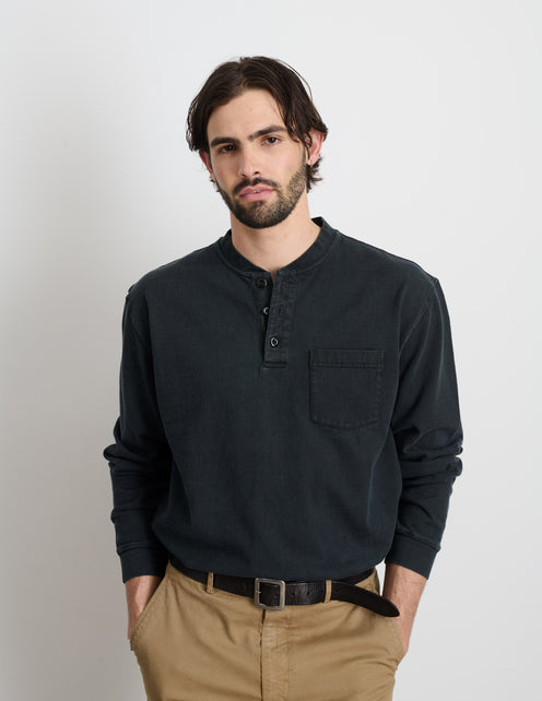 Alan Henley In Heavyweight Cotton