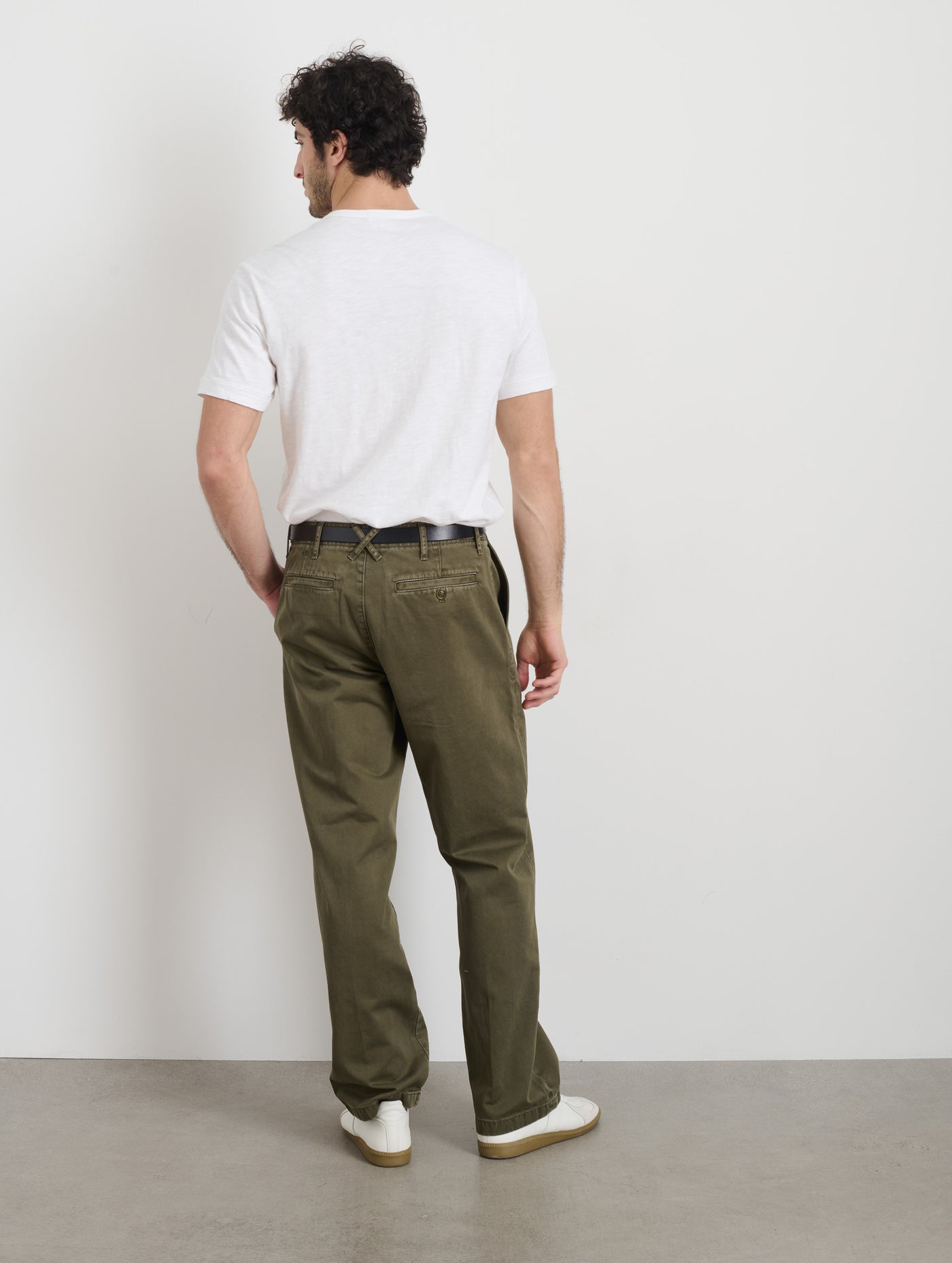 Straight Leg Pant In Vintage Wash Chino
