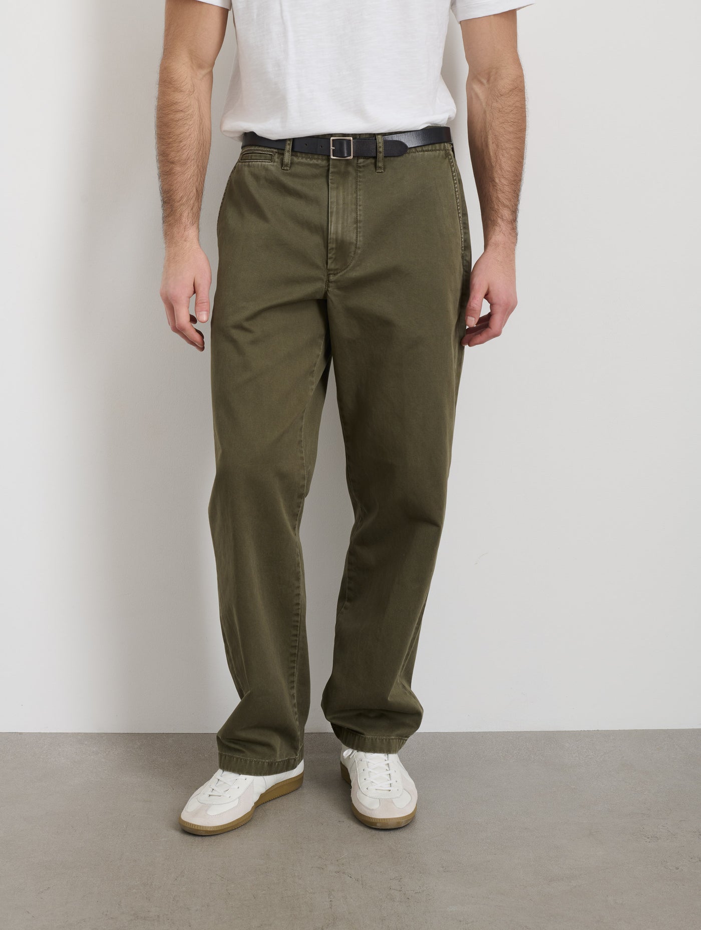 Straight Leg Pant In Vintage Wash Chino