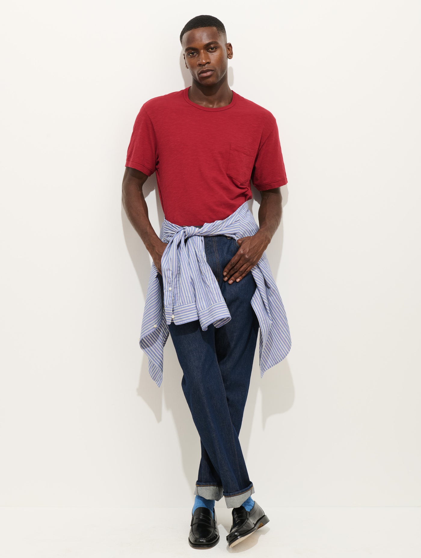 Standard Pocket Tee in Slub Cotton