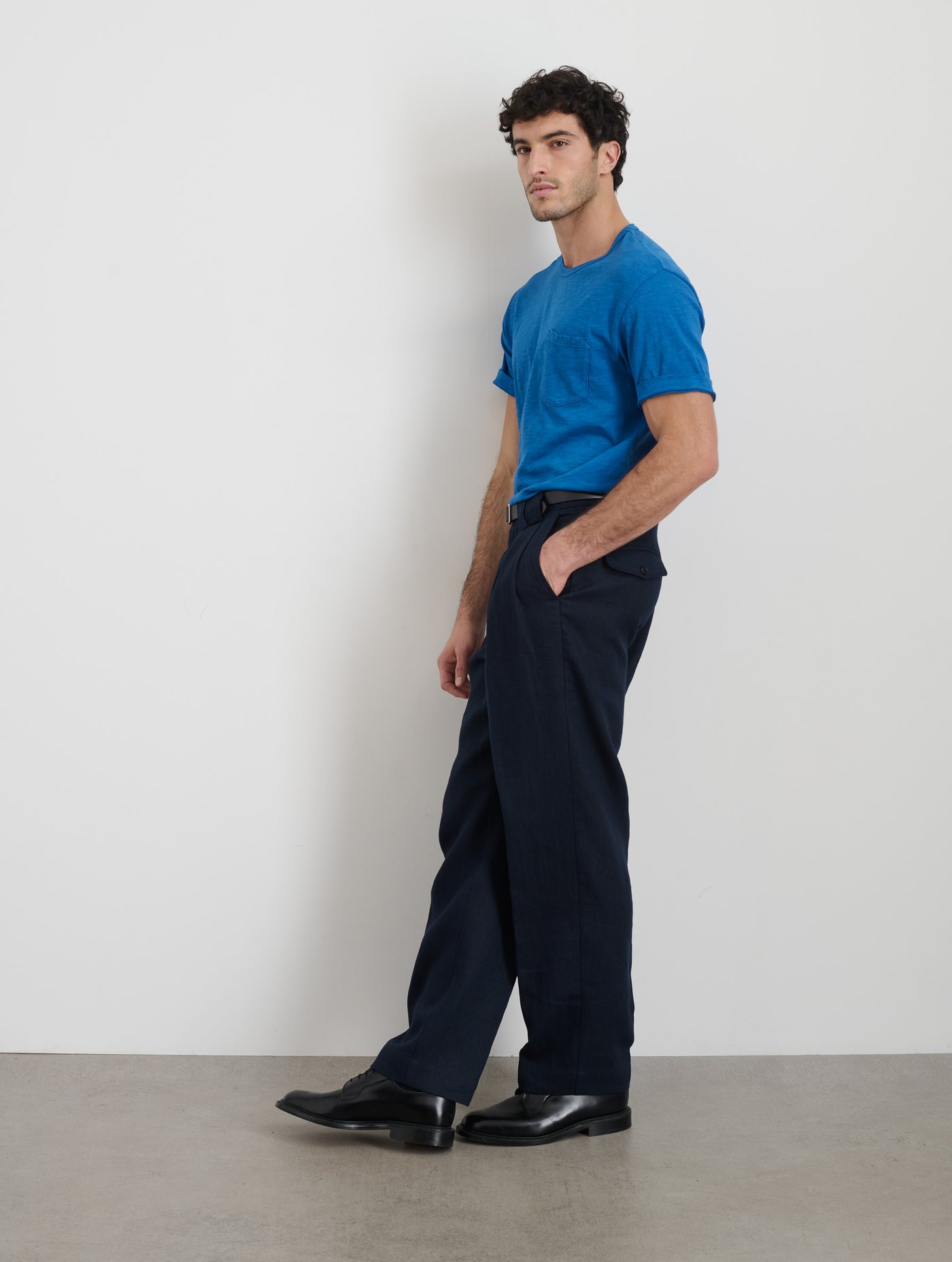 Standard Pocket Tee in Slub Cotton