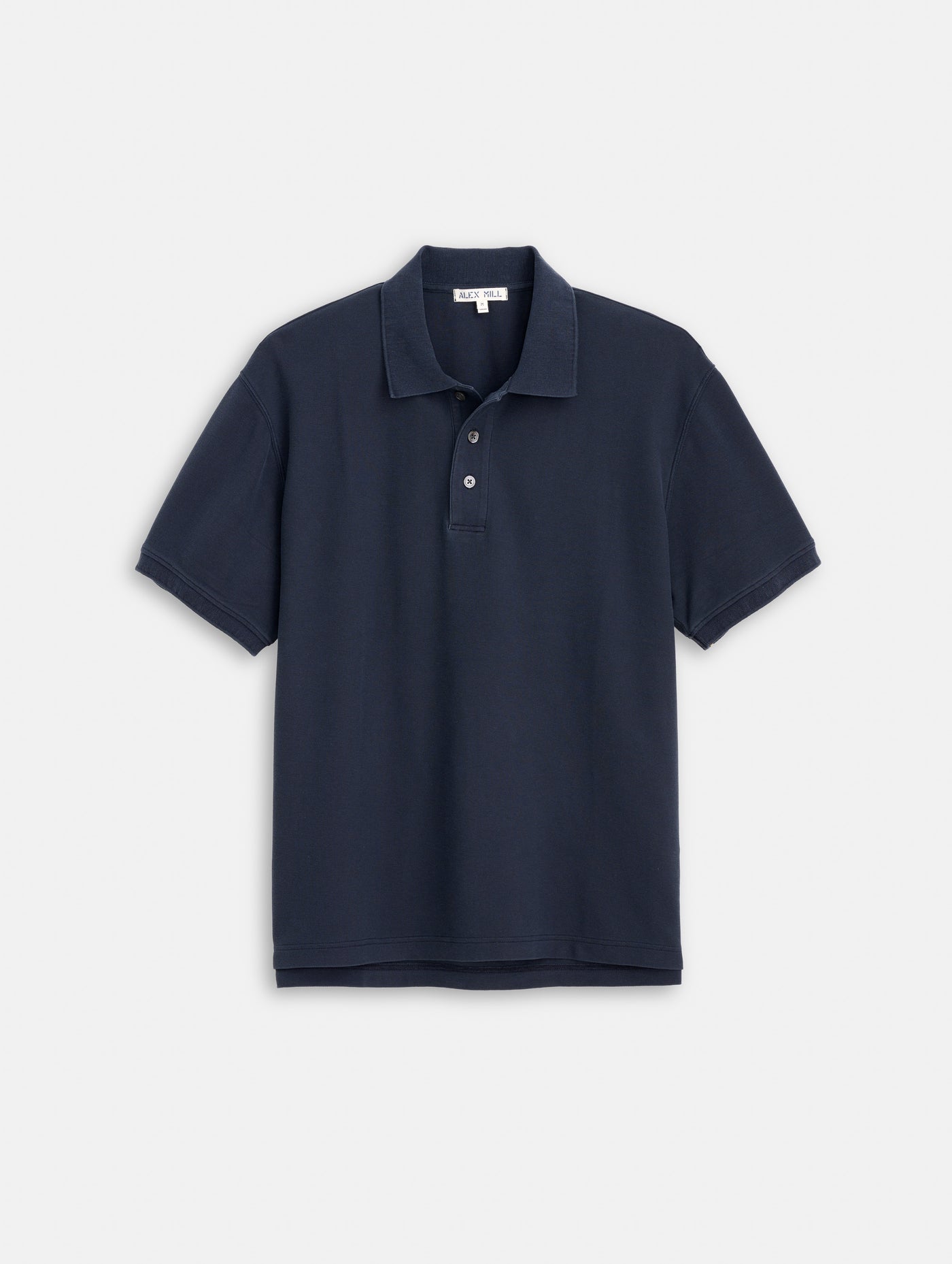 Garment Dyed Polo In Pique Cotton