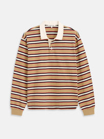 Rugby Striped Shirt In Cotton Jersey