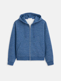 12th Street Zip Hoodie In Heather Fleece