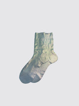 Maria La Rosa Ribbed Laminated Socks