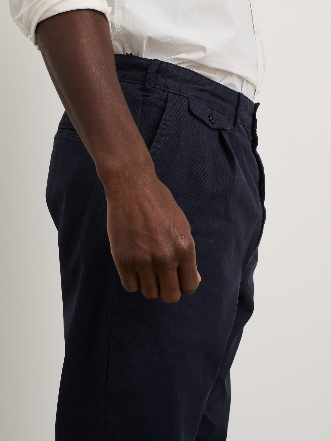 Standard Pleated Pant in Chino