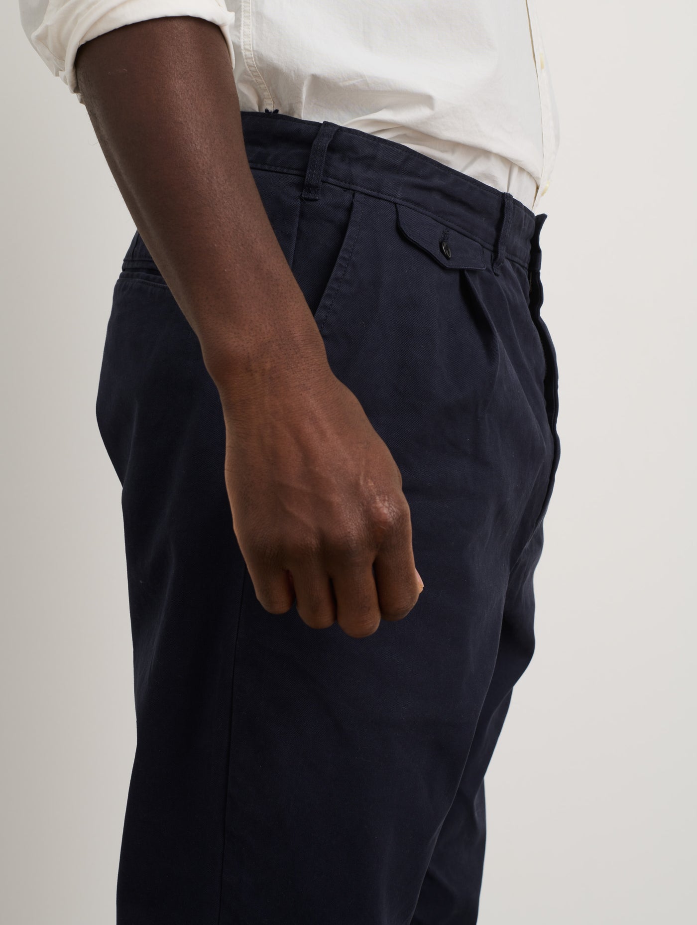 Standard Pleated Pant in Chino