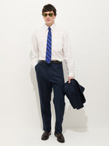 Standard Pleated Pant In Linen