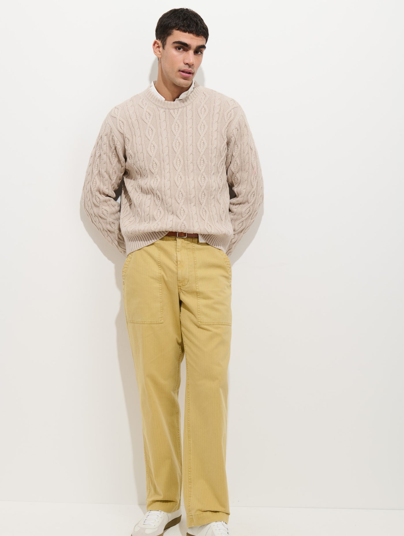 Field Pant In Herringbone