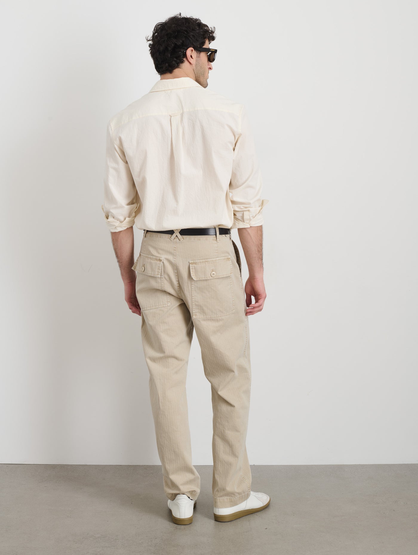 Field Pant In Herringbone