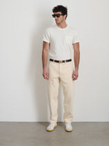 The Painter Pant In Recycled Denim In Natural