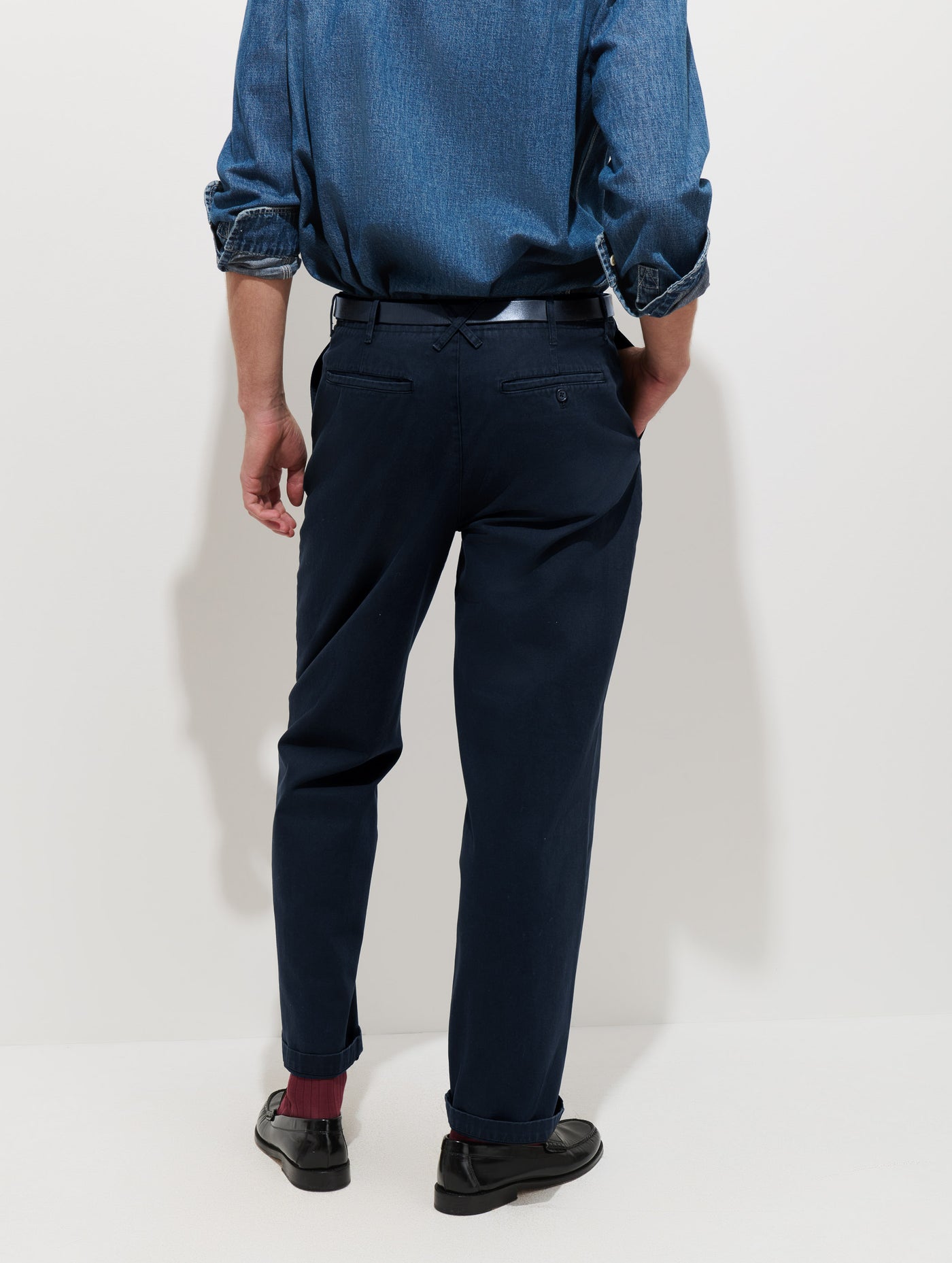 Straight Leg Pant in Vintage Washed Chino