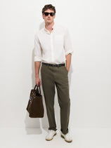 Straight Leg Pant in Vintage Washed Chino