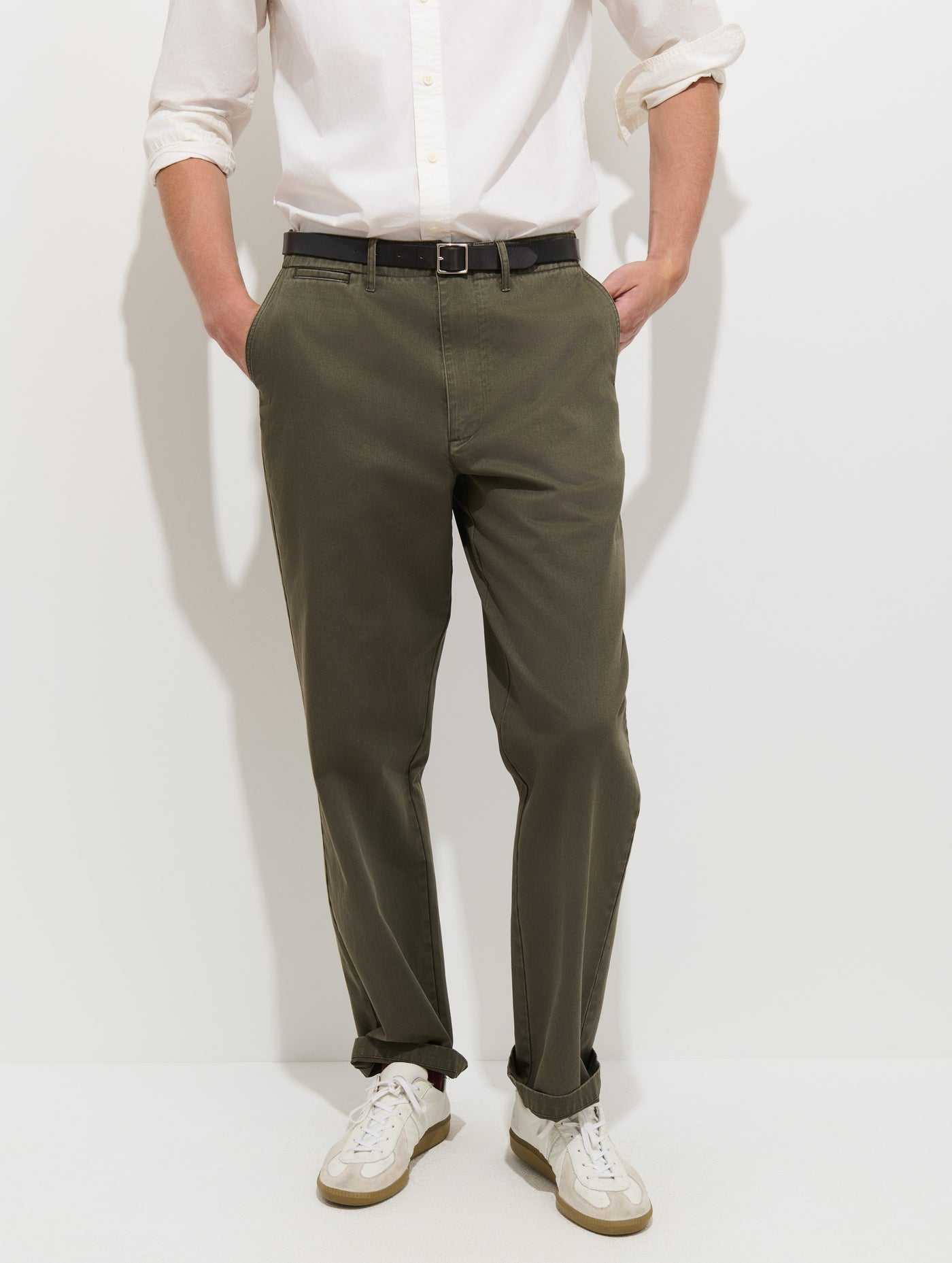 Straight Leg Pant in Vintage Washed Chino