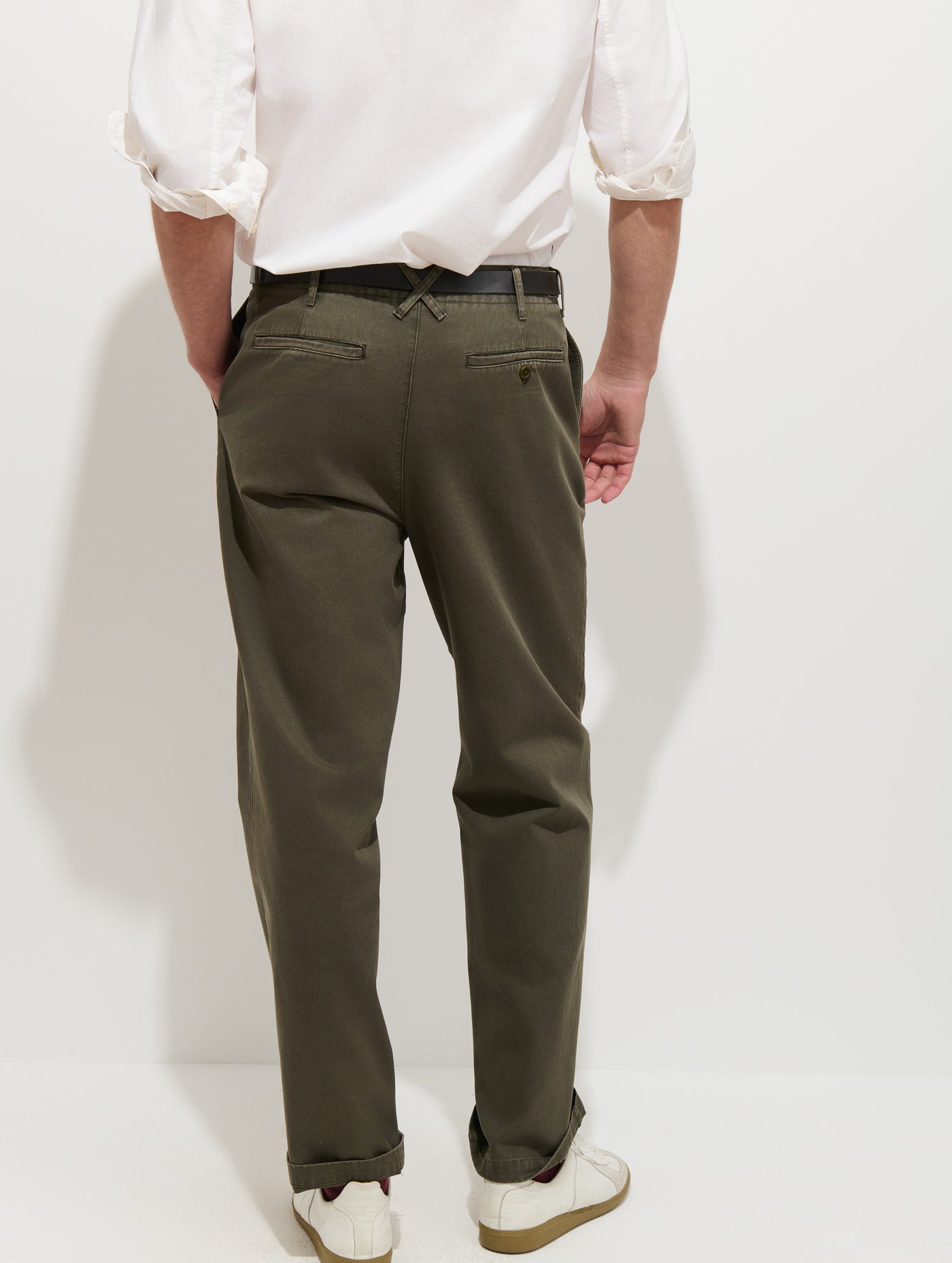 Straight Leg Pant in Vintage Washed Chino