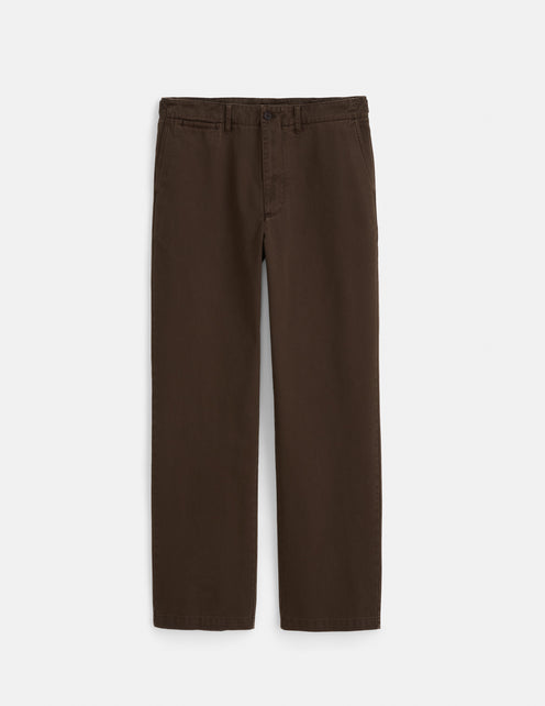 Flat Front Chino in Vintage Wash