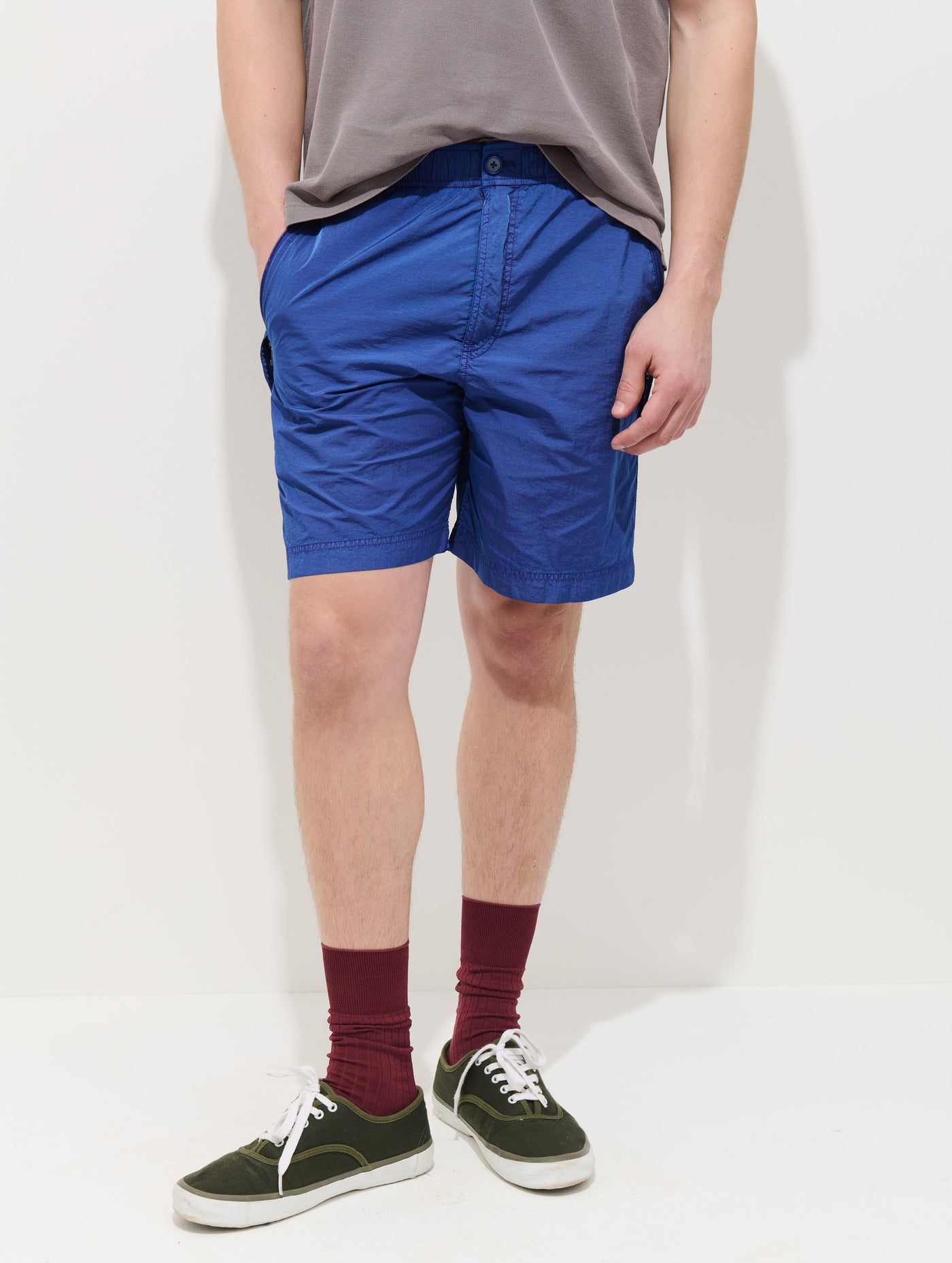 Garment Dyed Camino Short In Nylon