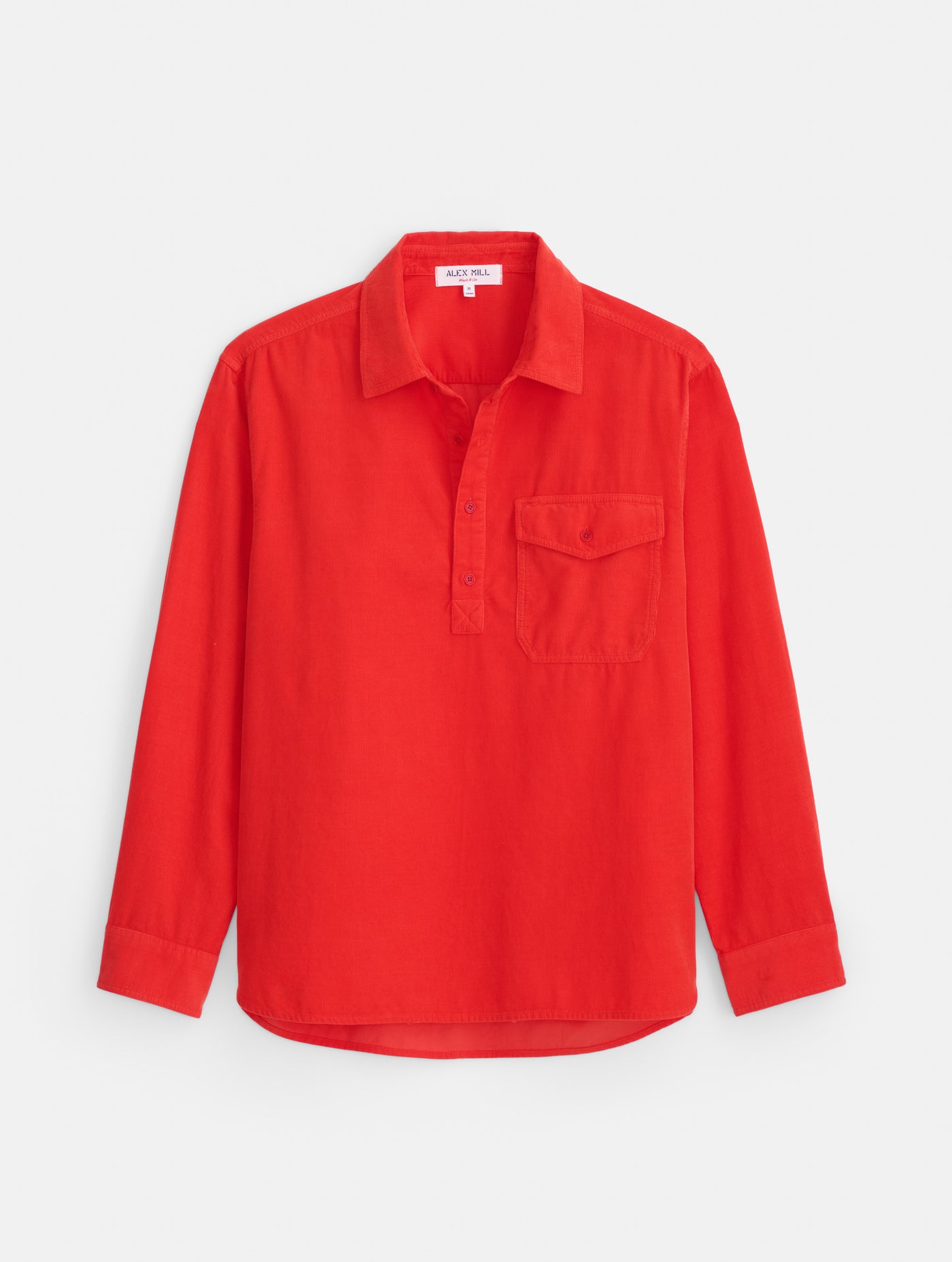 Carter Popover In Fine Wale Corduroy