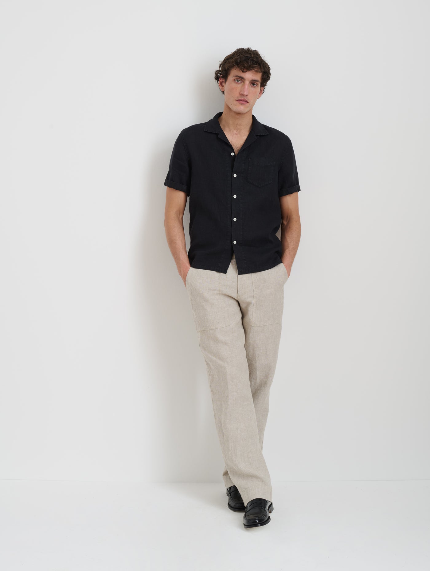 Pull on Field Pant In Linen