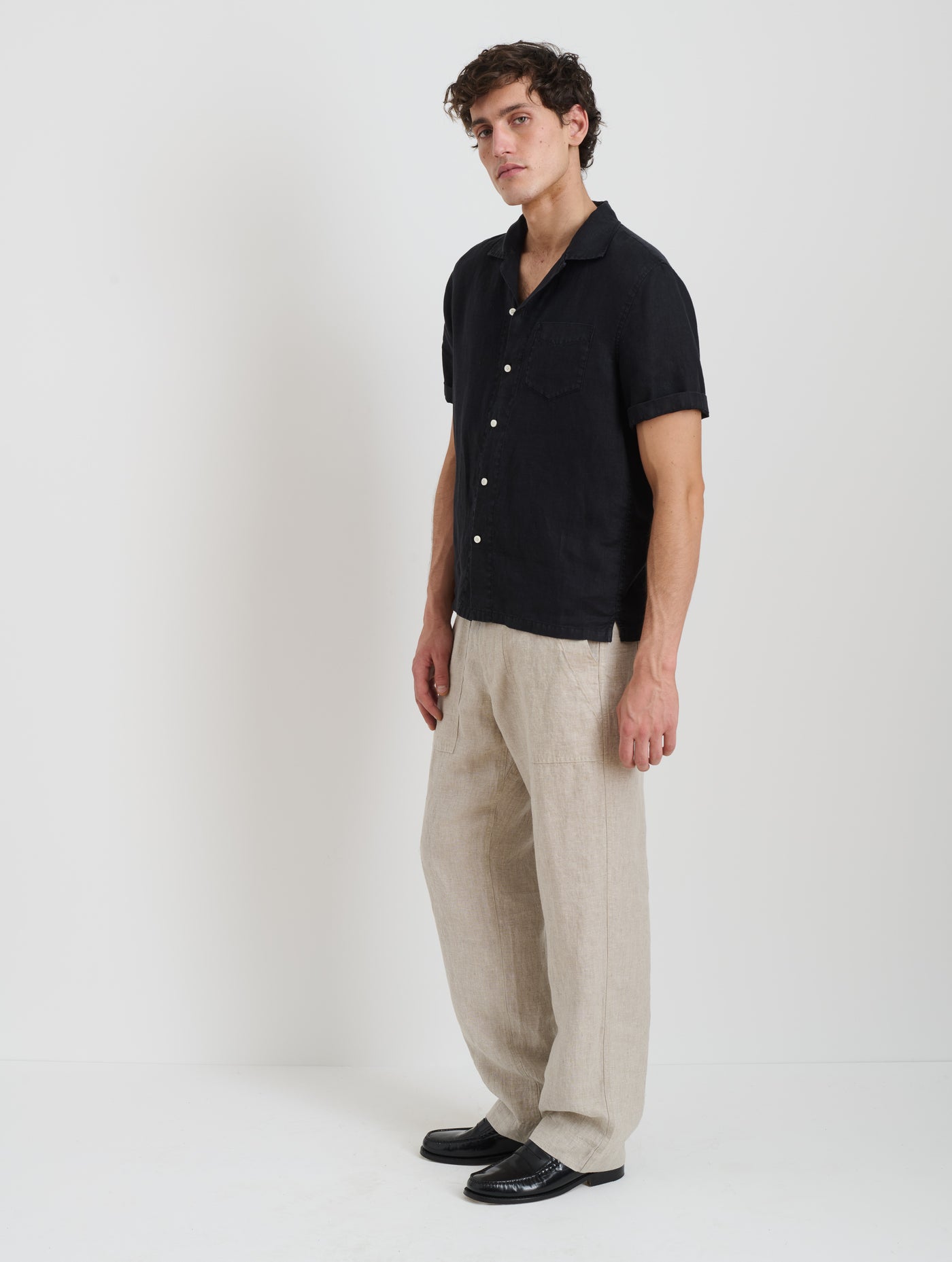 Pull on Field Pant In Linen