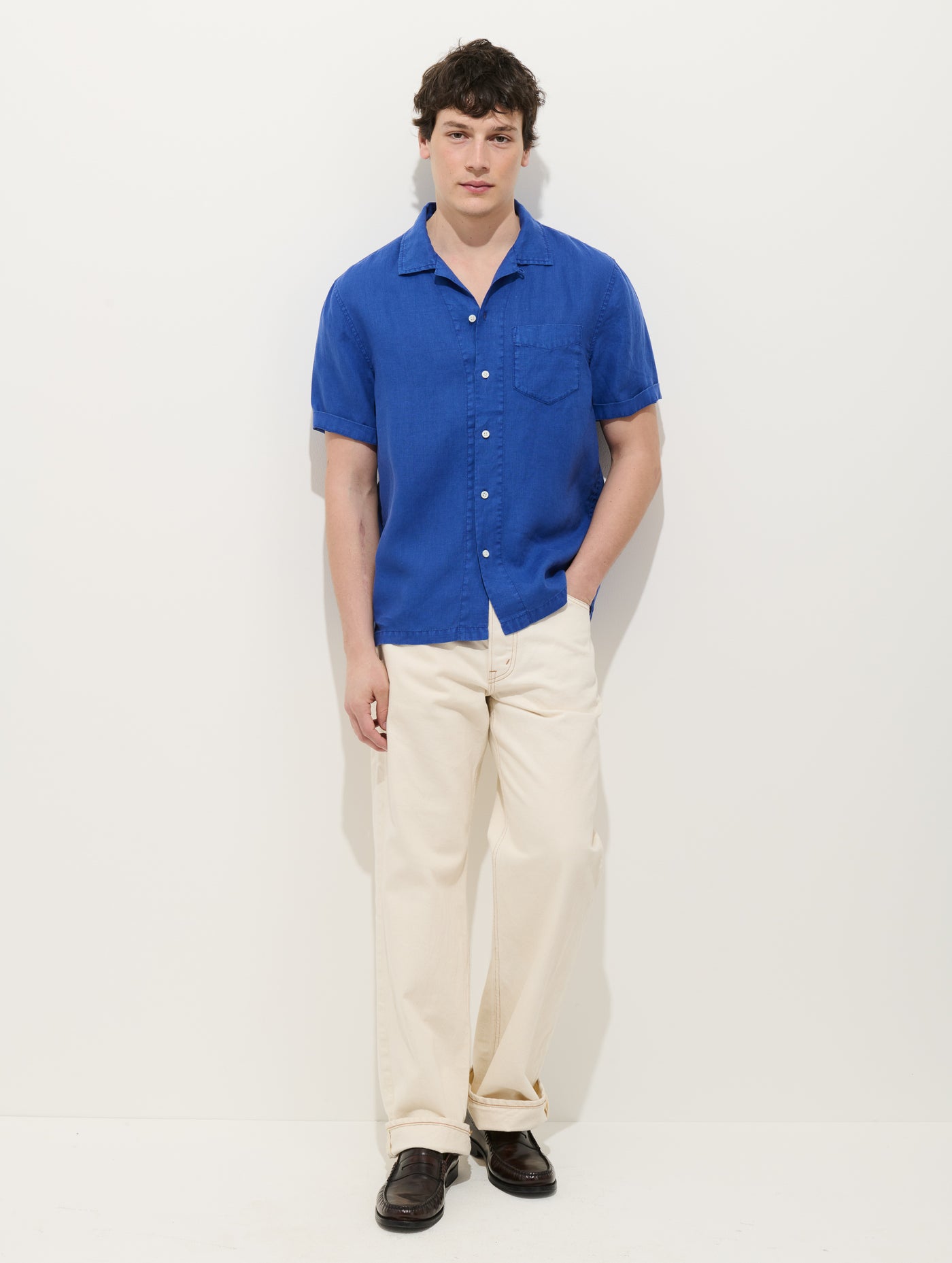 Camp Shirt In Linen