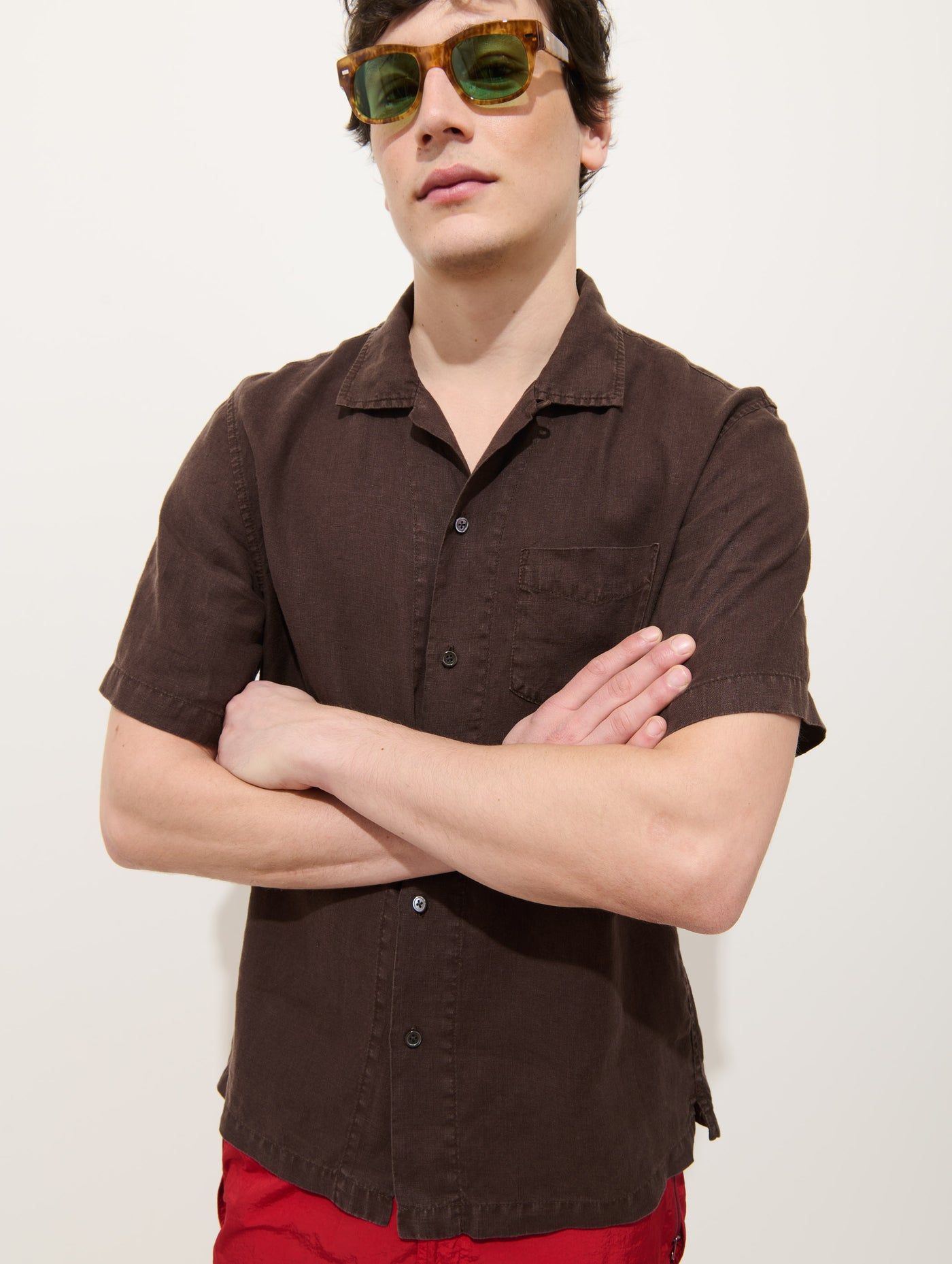 Camp Shirt In Linen