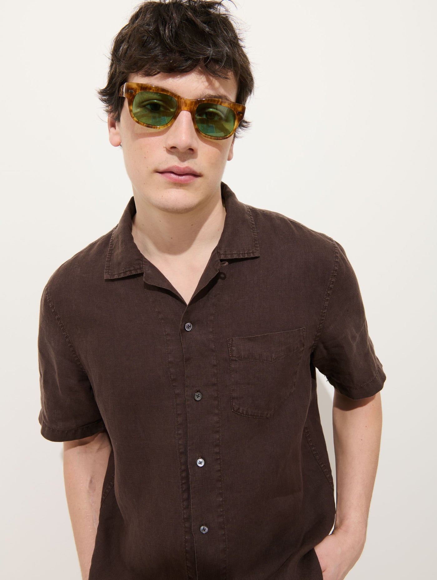 Camp Shirt In Linen