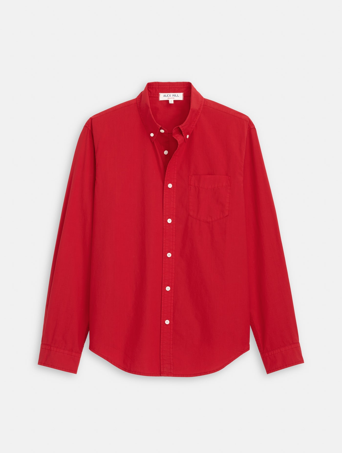 Mill Shirt In Cotton Poplin