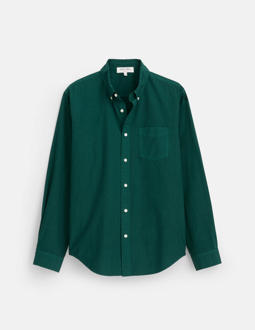Mill Shirt In Cotton Poplin