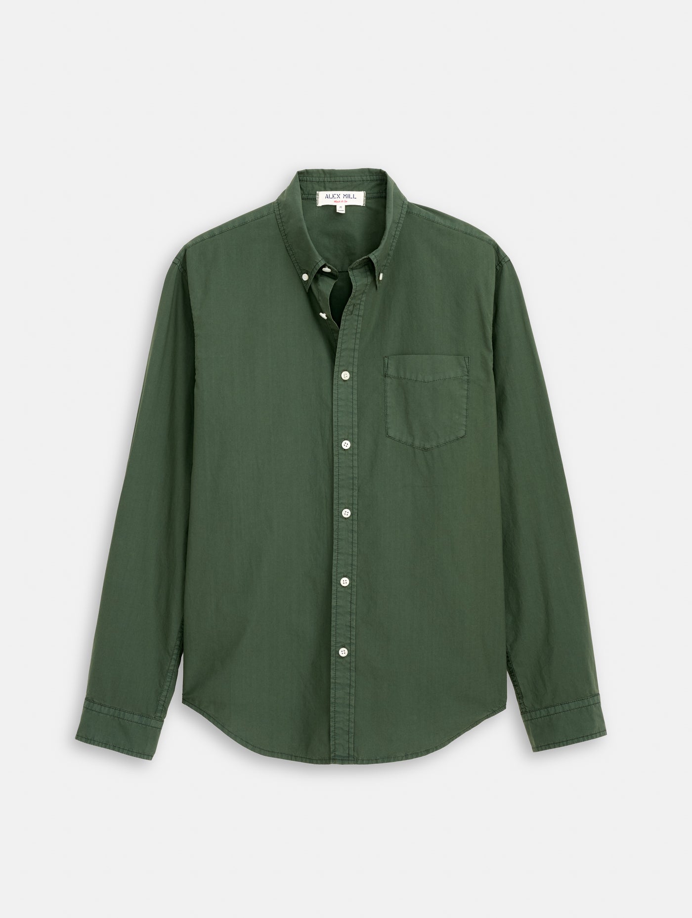 Mill Shirt In Cotton Poplin