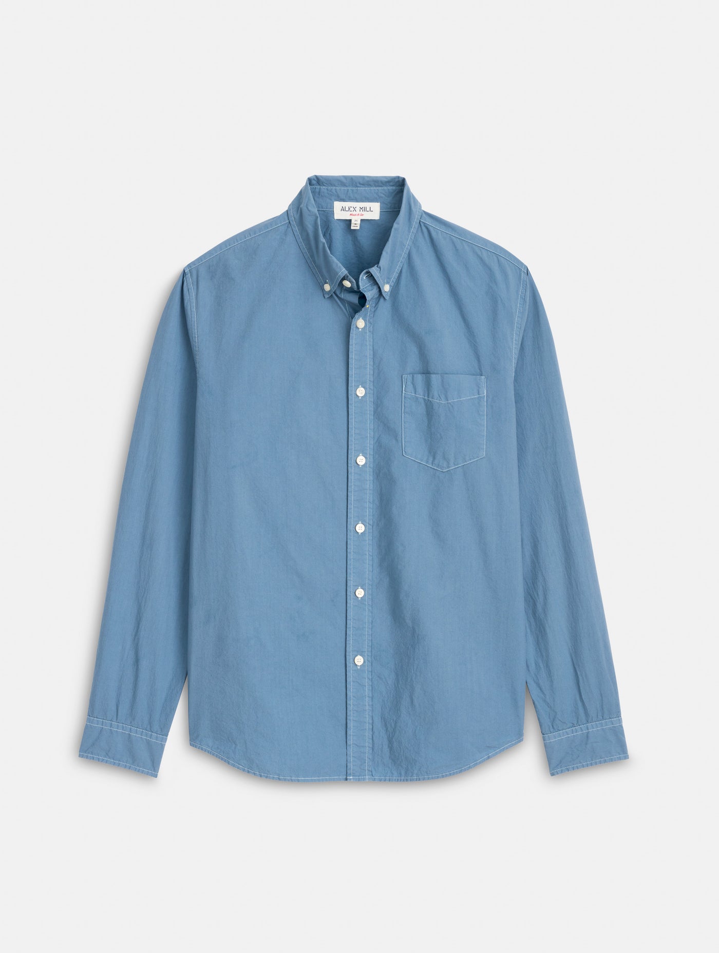Mill Shirt In Cotton Poplin