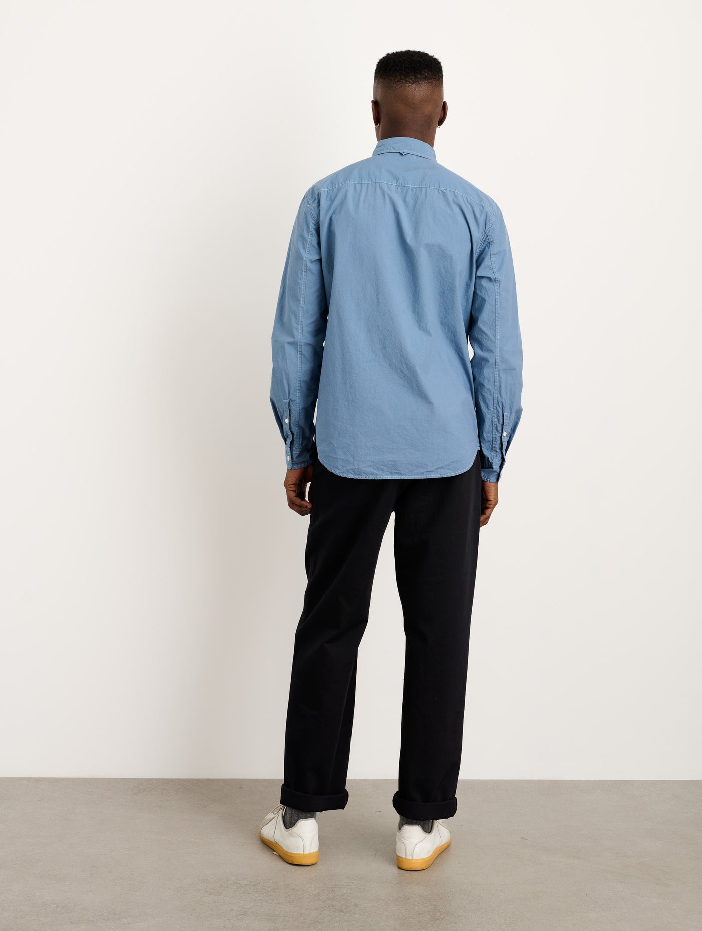 Mill Shirt In Cotton Poplin
