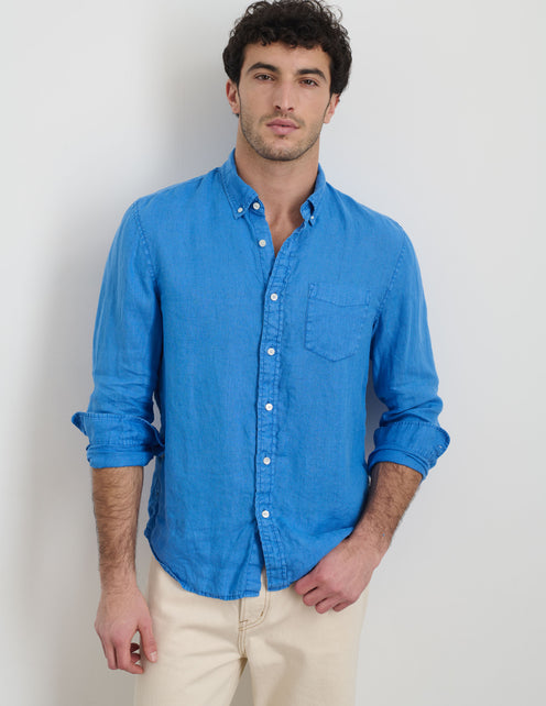 Mill Shirt In Linen