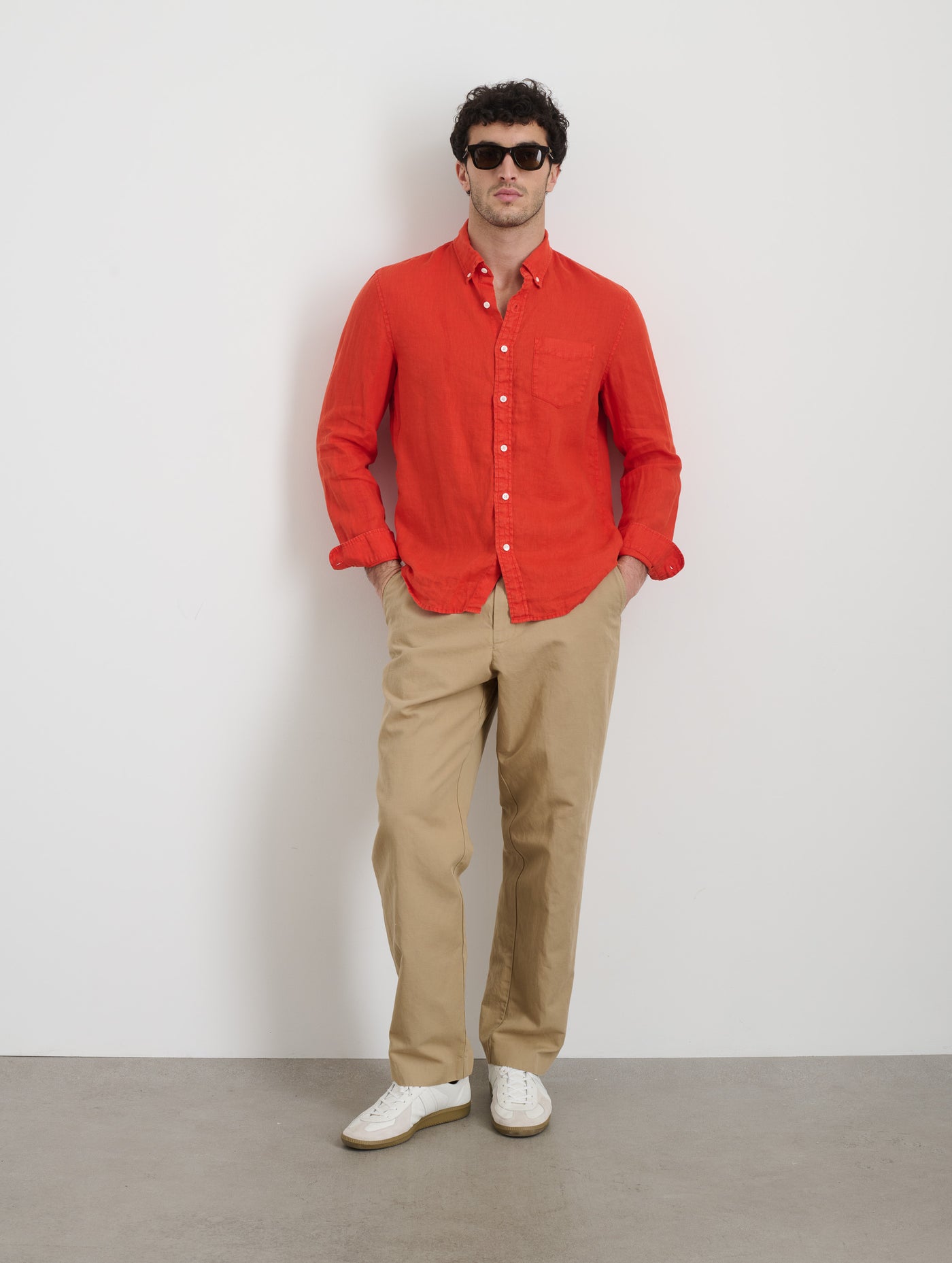 Mill Shirt In Linen