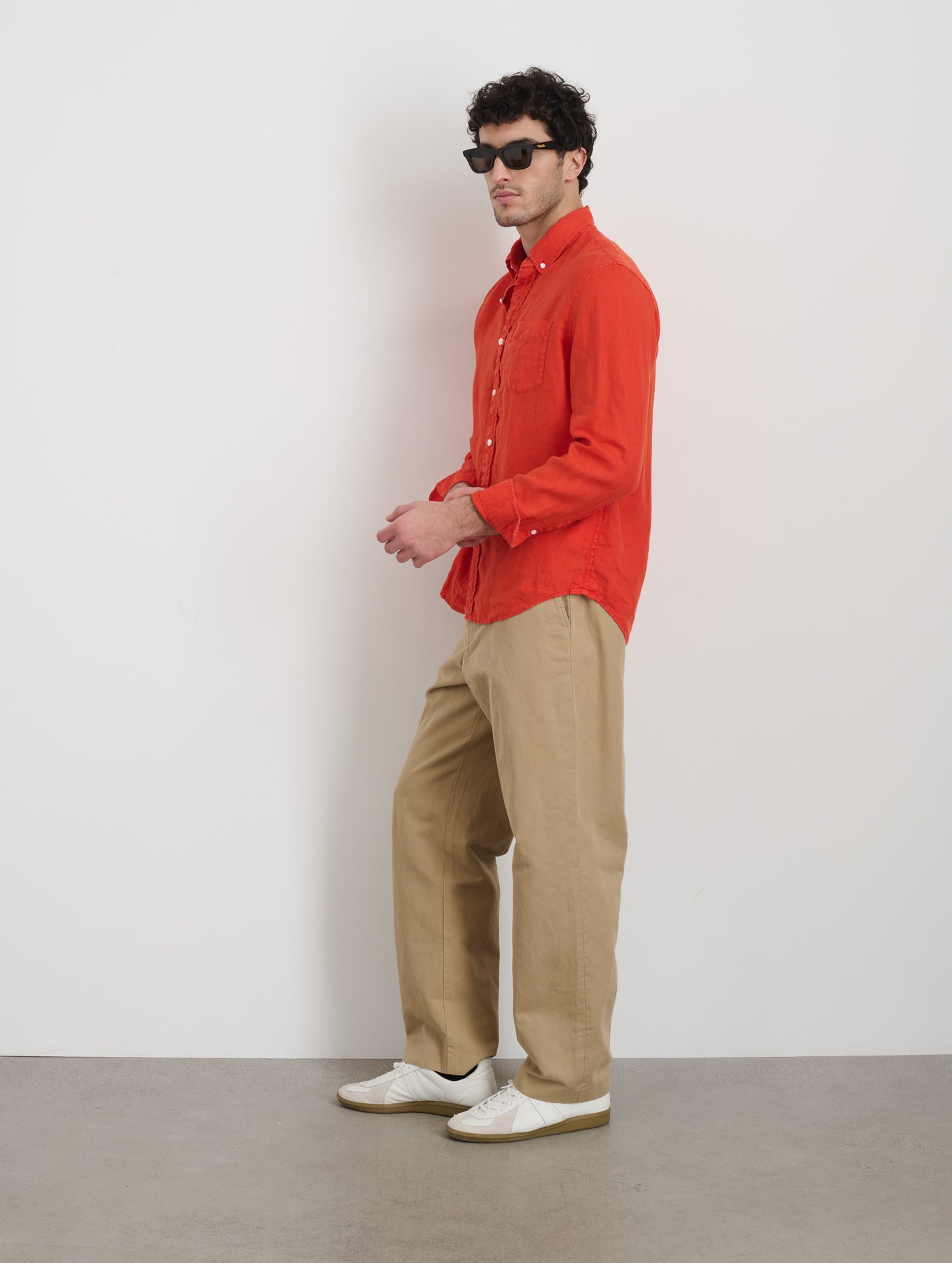 Mill Shirt In Linen
