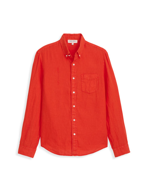 Mill Shirt In Linen